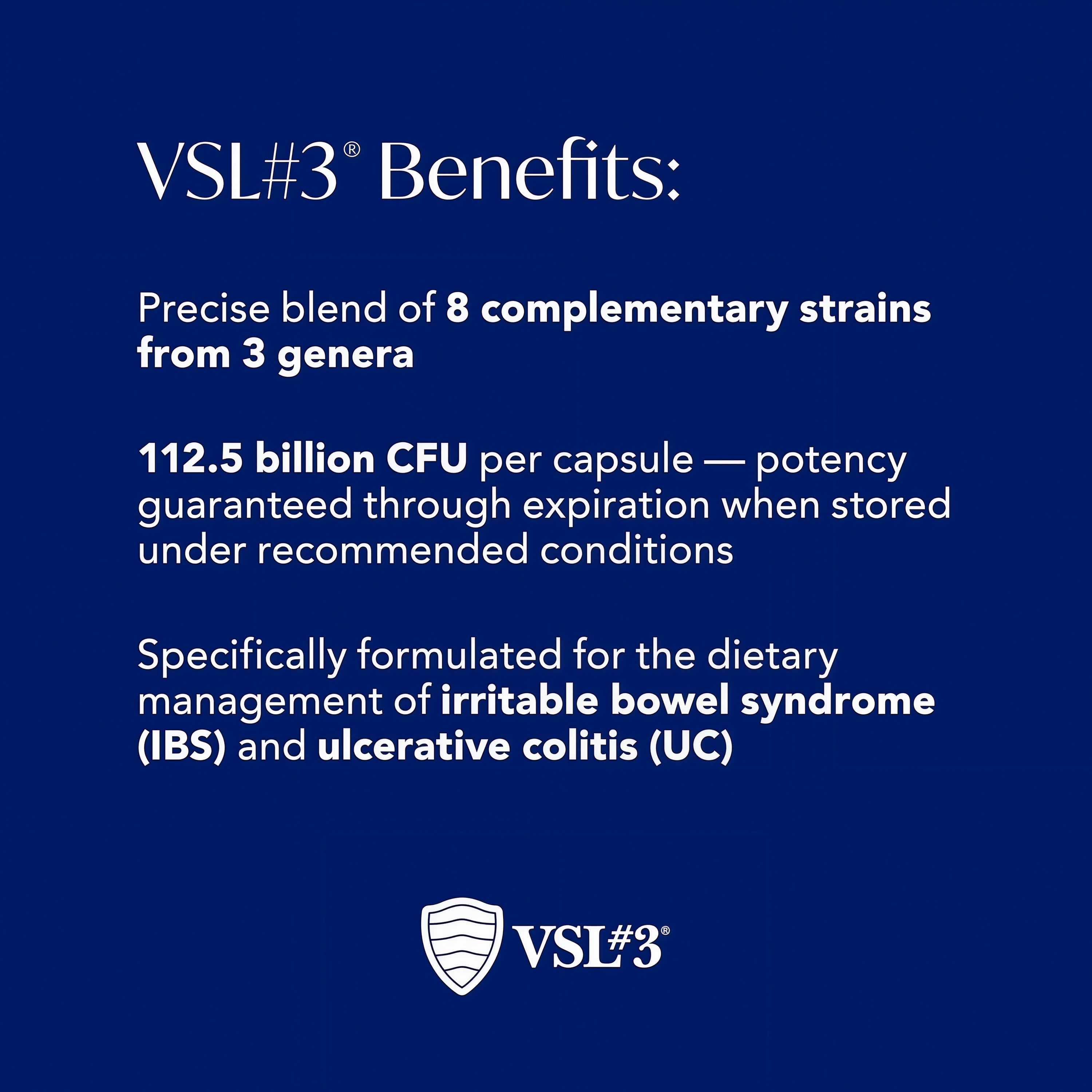 VSL#3 Probiotics for Digestive Health, IBS & UC Symptoms